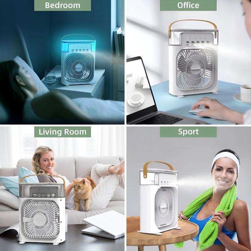 10 inch Portable air conditioner Mist Fan