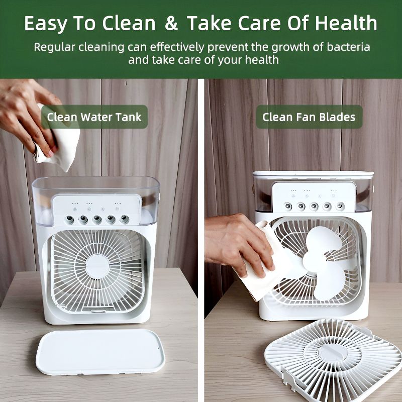 10 inch Portable air conditioner Mist Fan
