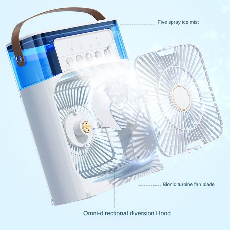 10 inch Portable air conditioner Mist Fan