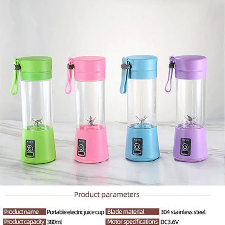6 Blade Portable Electric juicer blender