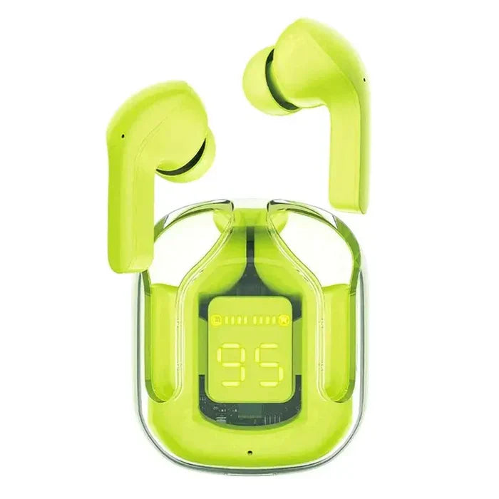 Air 31 Wireless Transparent Earbuds With Free Protective case