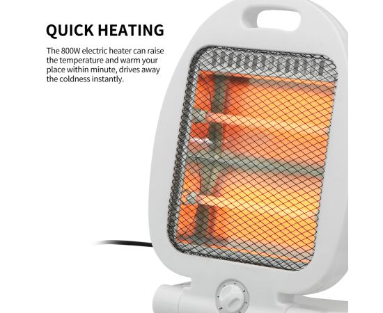 🔥800/400 Electric Halogen Heater With 2 Heating modes🔥