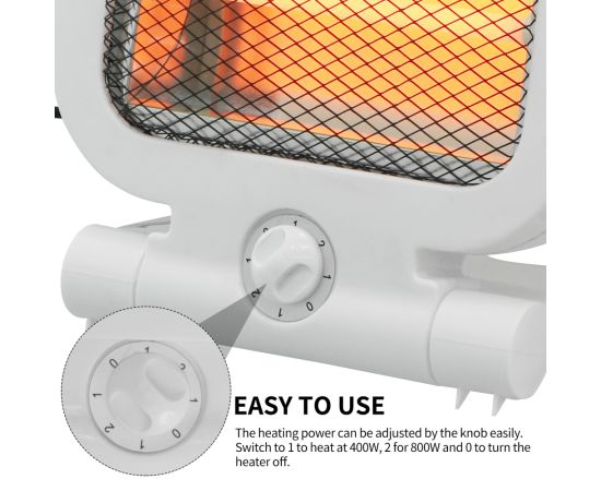 🔥800/400 Electric Halogen Heater With 2 Heating modes🔥