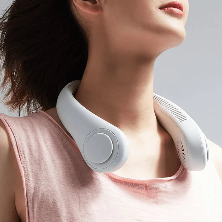 Rechargable Portable Hanging neck fan