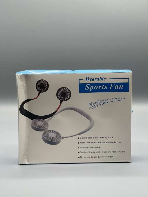 Hanging Neck Fan Dual Rechargeable Cooling