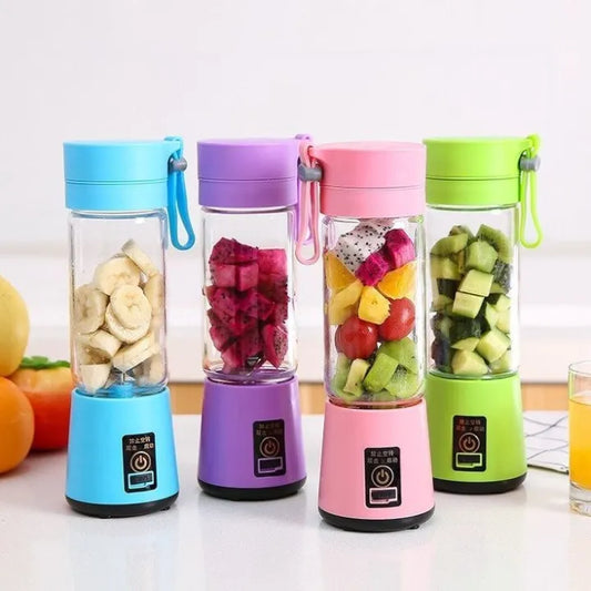 6 Blade Portable Electric juicer blender