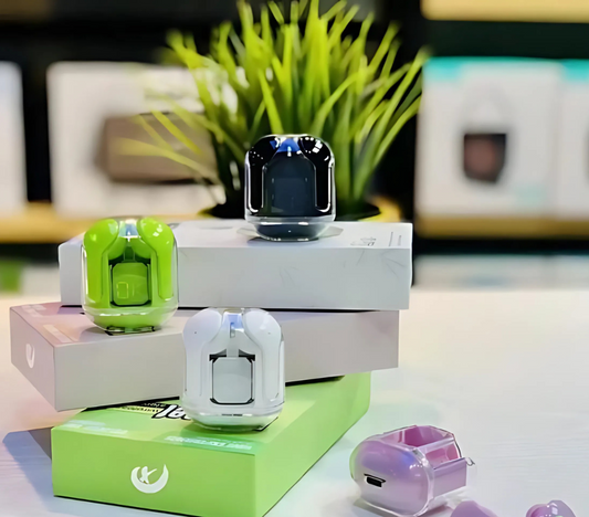 Air 31 Wireless Transparent Earbuds With Free Protective case
