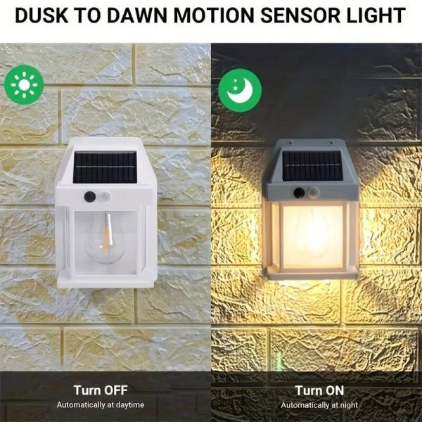 Waterproof Outdoor Solar Light With Motion Sensor